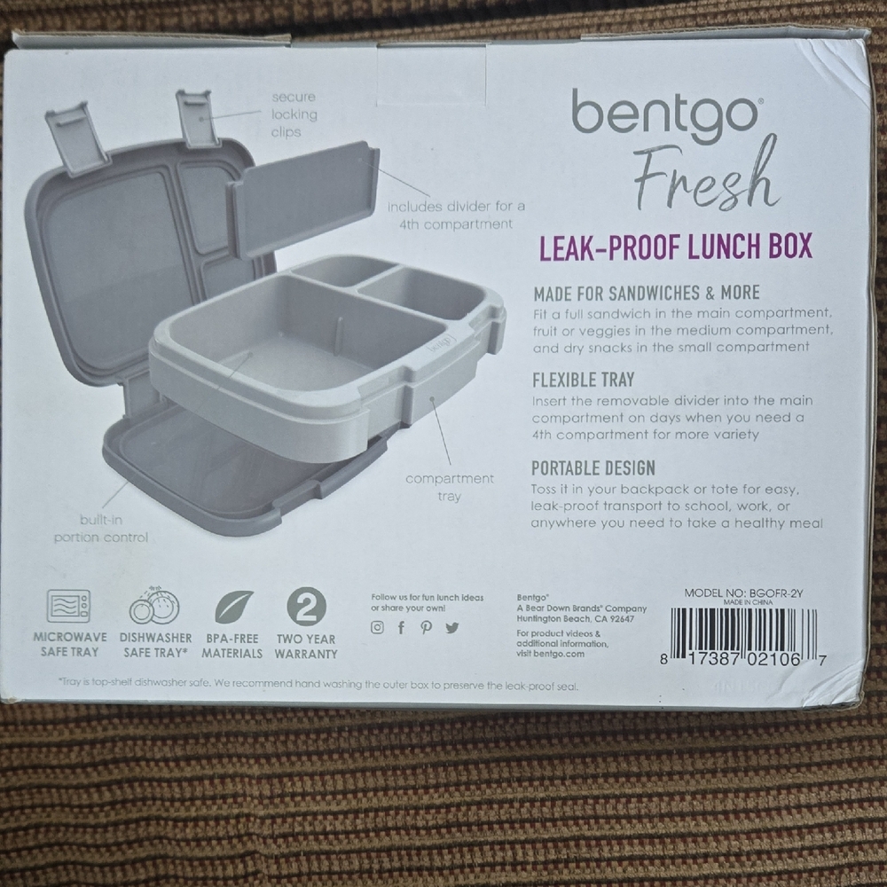 Bentgo Fresh Leak-Proof Lunch Box - Picture 2 of 3